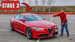 Alfa Romeo Giulia STAGE 3 TUNE better than the Veloce [upl. by Prendergast]