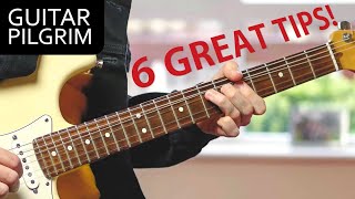 6 GUITAR SOLO TIPS YOU MUST KNOW [upl. by Lilhak]