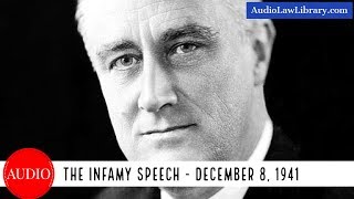 FDRs Pearl Harbor Speech December 8 1941 [upl. by Irtimd976]