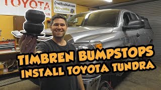 Install Timbren Bumpstops  Toyota Tundra [upl. by Rajewski]