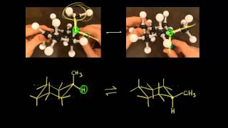 Monosubstituted cyclohexane  Organic chemistry  Khan Academy [upl. by Scornik]