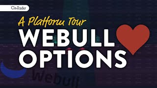 A Tour of WeBull Options Trading Platform [upl. by Delija]