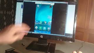 COMO VER LA PANTALLA DAÑADA DEL CELULAR EN LA PC [upl. by Swann345]