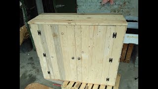 Mobiletto con pallets riciclati  DIY [upl. by Gresham]