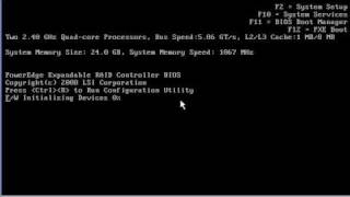 T610  R710 USB Boot using the Bios Boot Manager [upl. by Agata547]