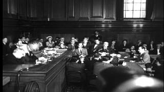 Frank Costello testifying before the Kefauver Committee and giving the famous quotPaHD Stock Footage [upl. by Hourihan]