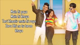 Dil Laya Dimaag Laya Lyrics Stebin Ben  Anam Darbar Sunny Chopra Aadil Khan  Kumaar  Sunny [upl. by Gladdy349]