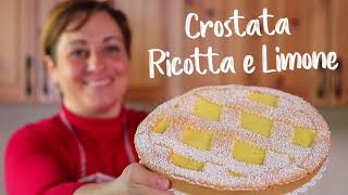 CROSTATA RICOTTA E LIMONE Ricetta Facile  Video Live Versione Corta  Fatto in Casa da Benedetta [upl. by Otilegna]