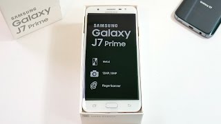 Samsung Galaxy J7 Prime Unboxing amp First Look [upl. by Suivatnom]