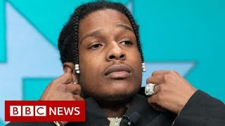 ASAP Rocky found guilty of assault  BBC News [upl. by Elmo863]