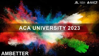 Ambetter  ACA University 2023 [upl. by Aztiley901]