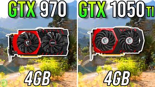 GTX 970 vs GTX 1050 Ti  Any Difference [upl. by Holly]