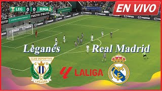 🔴EN VIVO Leganés vs Real Madrid  LaLiga 2425  Simulación de partido completo [upl. by Adnawaj]