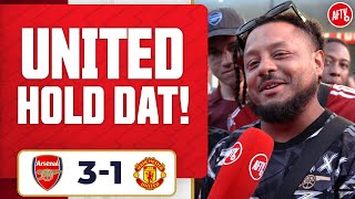 Arsenal 31 Man United  UNITED HOLD DAT Troopz [upl. by Bowe52]