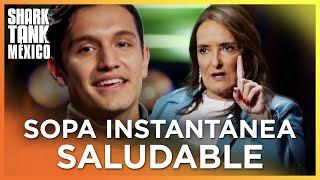 ¡La primera sopa instantánea nutritiva  Shark Tank México [upl. by Rehpotsirhk732]