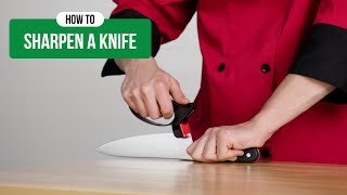 How to Use a Knife Sharpener [upl. by Alletse]