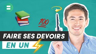 Comment faire ses devoirs rapidement en un éclair  ⚡ [upl. by Ruberta977]