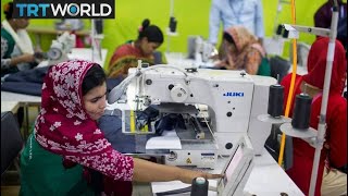 Bangladesh garment industry accounts for 80 of exports  Money Talks [upl. by Esenej]