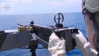 Firing M2 Browning 50 Caliber Machine Gun [upl. by Wallis]