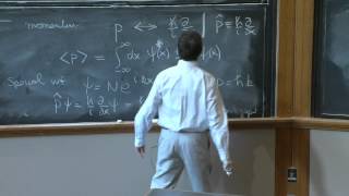 Lecture 5 Operators and the Schrödinger Equation [upl. by Asikal]