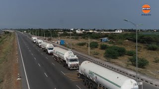 IndianOil LNG by Road [upl. by Delwin983]