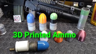 3D Printed Ammo Shooting 40mm for CHEAP [upl. by Adli]