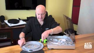 Tutorial  How To Replace A Turntable Belt [upl. by Orit]