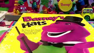 Barneys Hats Reading is fun with Barney Published in 1993 [upl. by Ydda]