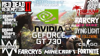 GeForce GT 730 in 2021  Test in 25 Games [upl. by Sicard]