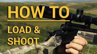 How To Load amp Shoot Your CVA Muzzleloader [upl. by Nachison]