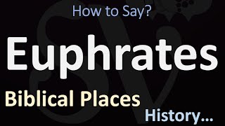 How to Pronounce Euphrates CORRECTLY [upl. by Delogu891]