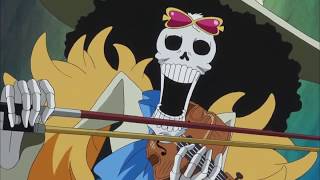 One Piece  Brook Song yohohoho ENG DUB [upl. by Siesser]