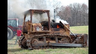 Extreme DIESEL BULLDOZER cold start compilation l CATERPILLAR ENGINES [upl. by Airetal629]