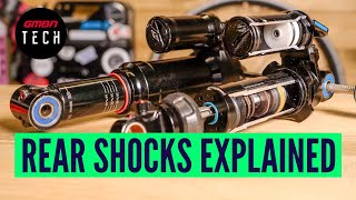 MTB Shock Tech  Everything You Need To Know About Mountain Bike Rear Suspension [upl. by Ayala]