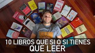 10 Libros que te CAMBIAN la VIDA Y en que ORDEN Leerlos 😉 [upl. by Angy]