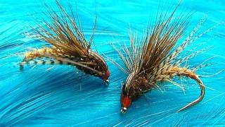 Tying a Cinnamon amp Brown Emerger Caddis by Davie McPhail [upl. by Aihsak]