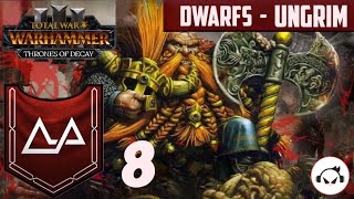 THE SLAYER CROWN QUEST  Total War Warhammer 3  UNGRIM IRONFIST IE Campaign Part 8 [upl. by Yolane]