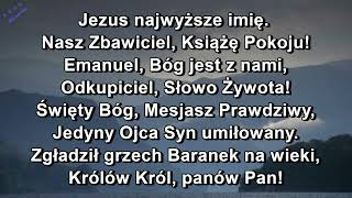 Jezus  najwyższe Imię [upl. by Chally]