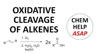 oxidative cleavage of alkenes [upl. by Henderson]