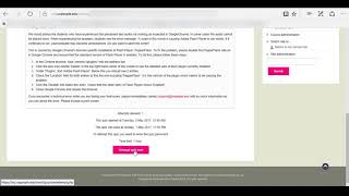 How to submit your final exam  UoPeople Moodle [upl. by Yrrad]