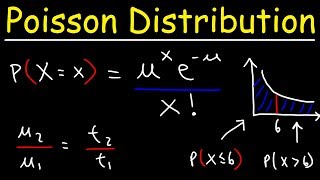 Introduction to Poisson Distribution  Probability amp Statistics [upl. by Tanner249]