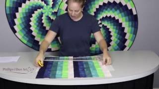 Ten Degree Wedge Pattern Beginners Bargello [upl. by Derfiniw]