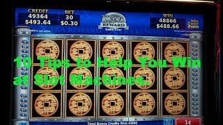 10 Tips to help you win at slot machines [upl. by Falconer119]