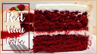 How to make the Best Moist Red Velvet Cake [upl. by Elleral434]