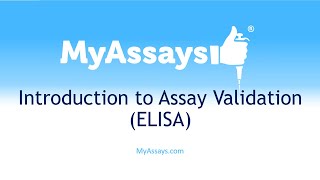 Introduction to Assay Validation ELISA [upl. by Einre]