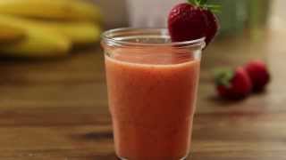 How to Make a Basic Fruit Smoothie  Smoothie Recipes  Allrecipes [upl. by Akeylah]