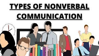 Types of Nonverbal Communication Kinesics Haptics Proxemics Chronemics Paralinguistic [upl. by Krenn]