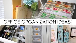 OFFICE ORGANIZATION IDEAS [upl. by Noek]