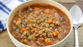 The Best Lentil Soup Recipe [upl. by Lewison]