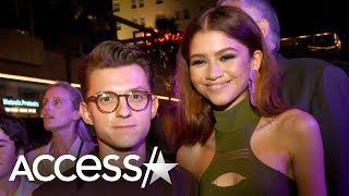 Zendaya amp Tom Holland Confirm Relationship With A Kiss [upl. by Cheng361]